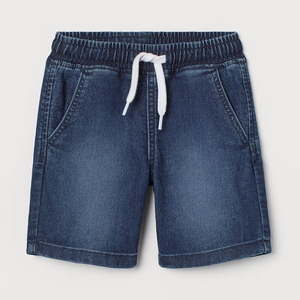 Pantalones cortos de calidad superior para hombre, logotipo personalizado, lavado con ácido, desgastado, de talla grande, informal, en blanco, nuevo estilo transpirable sólido - Product Image 2