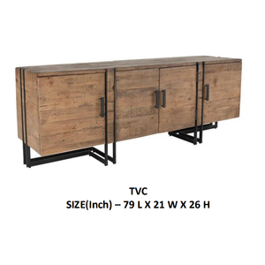 Producto de alta calidad Mid-Century Modern Luxury Rustic TV Cabinet Stand MDF Wood Style Tv Stand Modern Luxury - Product Image 2