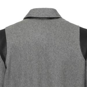 Veste en cuir de laine rétro à la mode-Durable, élégante et idéale pour une tenue décontractée et un look intemporel - Product Image 6