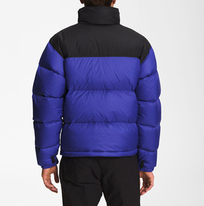 แจ็กเก็ตผ้าฝ้ายคอตั้งสำหรับผู้ชายเสื้อแจ็คเก็ตขนเป็ดมีซิปกันน้ำสไตล์สั้นสำหรับฤดูหนาว - Product Image 6