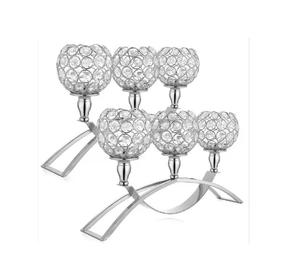 Home Decoration Modern Crystal Metal <b>Candle</b> <b>Holder</b> Handmade Simple Metal <b>Lantern</b> <b>Candle</b> <b>Holder</b> for Decoration - Product Image 1