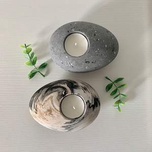 Portavelas de Mármol de Diseño para Pascua, Resistente al Calor, Hecho a Mano, Portavelas Votivo, para Elevar el Lujo en el Apartamento - Product Image 3