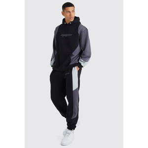 Otoño Invierno Deportes Entrenamiento Logotipo personalizado Chándal 100% Algodón Nuevo estilo con cremallera ecológica - Product Image 1