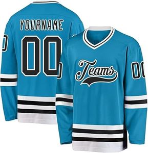 Camisetas de hockey sobre hielo sublimadas para hombres Estilo de equipo personalizado Material duradero Producción rápida para el crecimiento de la marca - Product Image 6