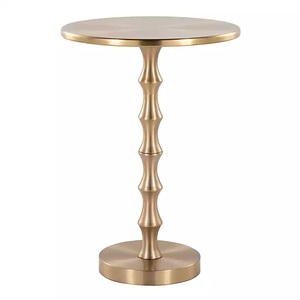 Mesa auxiliar de metal con perfil compacto, perfecta para oficinas de apartamentos o espacios de muebles decorativos funcionales - Product Image 6