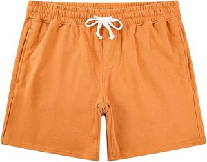 Custom Trendiness Men Shorts Algodón Fleece Baggy Fit Blank Men Gym Wear Pantalones cortos de lana para los hombres - Product Image 3