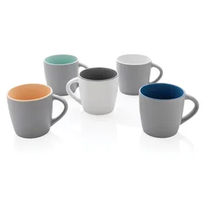 300ml Ceramic Mug with Colored Interior for Merchandising - Product Image 3