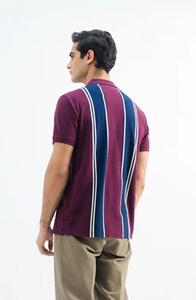 Breathable Printed Casual Men's Shirt Knitted 100% Cotton Quick Dry Anti-shrink Solid Color Short Sleeve Golf Huzaifa Products - Product Image 5