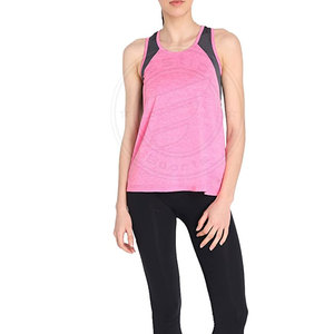 เสื้อกล้ามสำหรับผู้หญิงเสื้อกล้ามออกกำลังกายผ้าระบายอากาศ - Product Image 5