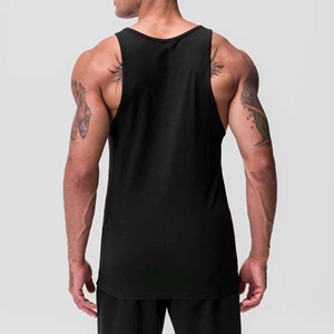 Débardeur Homme Col Rond Coupe Ajustée - Le Plus Vendu, Écologique, Respirant, Anti-Transpiration, Séchage Rapide, Polyester/Coton, Idéal pour la Gym - Product Image 3