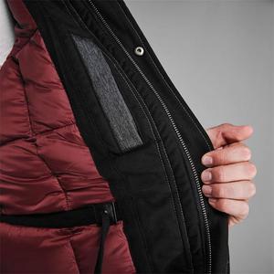 Parka d'hiver sur mesure pour homme, vêtements surdimensionnés, manteau noir, veste parka, capuche, parka en coton, veste - Product Image 6