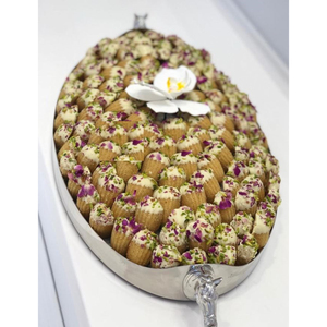 Ustensiles de salle à manger élégants et écologiques pour la maison Bol de service sucré Bol à chocolat rond en métal de qualité supérieure pour hôtel Ware Porte-bonbons - Product Image 6