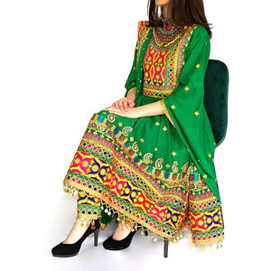 2022 nouveaux modèles légers et confortables robe afghane pour les femmes Logo personnalisé en gros pas cher prix meilleure vente - Product Image 4