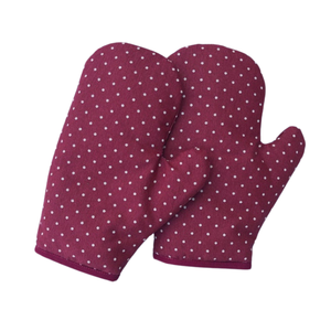 Manoplas de horno estampadas de algodón de Chef de alta calidad, guantes resistentes al calor más vendidos para parrilla y utensilios para hornear, suministro directo de fábrica - Product Image 2