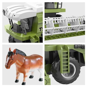 <span class=keywords><strong>Jouet</strong></span> de <span class=keywords><strong>moissonneuse</strong></span>-<span class=keywords><strong>batteuse</strong></span> Rc, tracteur agricole, remorque <span class=keywords><strong>jouet</strong></span> 27mhz, facile à installer, tracteur agricole télécommandé, chargeur USB inclus - Product Image 3