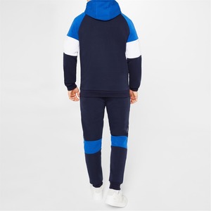 Chándal de poliéster para hombre, chándal personalizado, conjunto de Jogger, Etiqueta Privada, chándal en blanco, chándal para correr, conjunto de pantalones de chándal y sudadera con capucha para hombre - Product Image 6