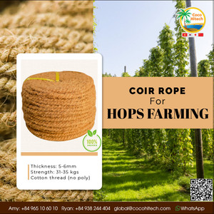 CORDE DE COIR BIOGRADABLE UTILISÉE POUR LES AGRICULTEURS DE HOUBLON EN AGRICULTURE - Product Image 1