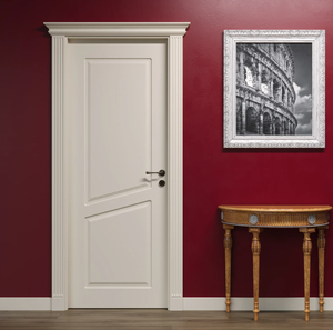 Puerta CAESAR, Estética y Elegante, de Madera Sólida con Núcleo de MDF, Puerta de Entrada, Resistente a la Humedad, Aislamiento Acústico, Antimoho, Ahorro de Energía - Product Image 2