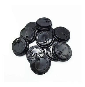 Tazas de café recerrables de plástico HIPS de alta calidad, tapas tipo sorbedor, la mejor calidad, proveedor indio, venta al por mayor, tapas de botellas, cierres - Product Image 1