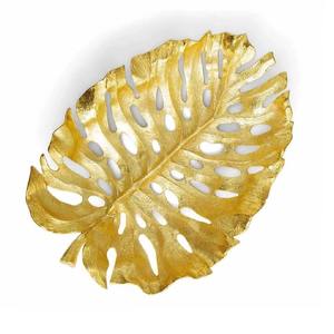 Assiette à collation élégante en forme de feuille faite à la main, assiette moderne pour servir des fruits et des bonbons, parfaite pour la décoration de la table et du comptoir de cuisine - Product Image 6