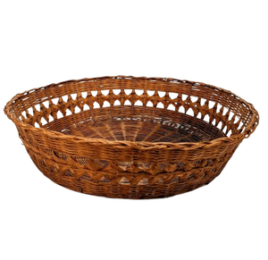 Bol en rotin exquis tissé à la main bol de cuisine à collectionner bol en rotin de style bohème de la meilleure qualité - Product Image 6