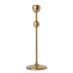 Luxury Aluminum Candle Stand with Unique <b>Glass</b> Jar Tabletop <b>Lantern</b> Candelabra for Home Office Christmas Wedding Decorations - Product Image 1