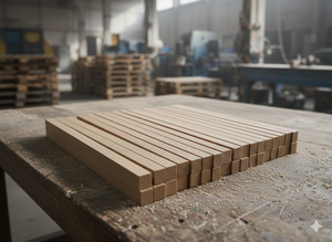 Parquet en chêne industriel naturel 22,85 mm |   Parquet en bois d'ingénierie |   Classement ABCD robuste pour une utilisation en entrepôt et en chambre - Product Image 6