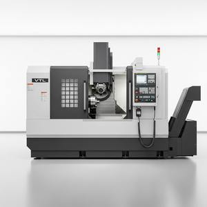 Tour à métaux vertical CNC Siemens neuf, VTL, simple, 3 axes, robuste, haute précision, atelier, grand diamètre, pièces de moteur, turbine - Product Image 5