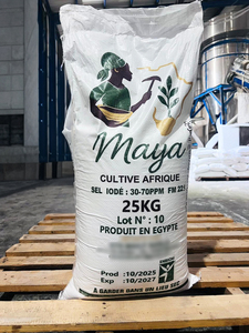 Sal del Mar Céltico Orgánica en Polvo Blanca, Bolsa de 25 kg, 99% Refinada, con Yodo Opcional, Certificada de Grado Alimenticio, Halal, Envío Internacional - Product Image 3