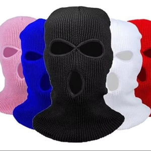 หมวกไหมพรมหน้ากากสกีปรับแต่งได้พร้อมโลโก้สำหรับปาร์ตี้ตกปลากีฬาใช้ในชีวิตประจำวันสไตล์ชายหาดพิมพ์ลาย - Product Image 1