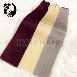 Hali Hair 100% Raw Vietnamita Cabello humano Trama Doble dibujado Cutícula Alineada Natural Recto Enredo Libre Directo de fábrica - Product Image 5