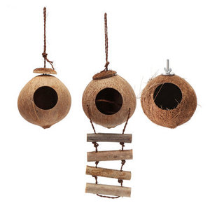 Decoración para el hogar, jaula para pájaros de coco/casa de Coco para pájaros/casa de pájaros, cáscara de coco de Eco2go Vietnam - Product Image 3