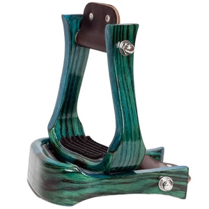 Estribos de Madera de Alta Calidad Estilo Occidental con Color y Tamaño Personalizables - Product Image 1