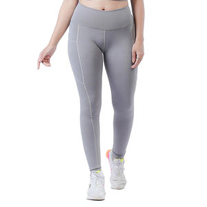 Legging femme sur mesure, vente chaude 2025, taille haute, style décontracté, sublimation professionnelle, sans couture, coton/fibre de bambou, uni - Product Image 3