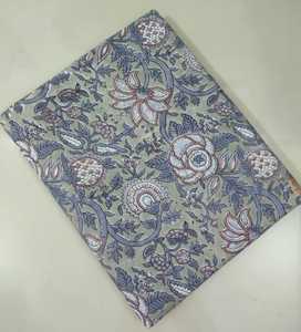 Jaipur Heritage 100% algodón bloque de mano tela impresa hecha a mano tradicional ecológico transpirable bloque de impresión tela de algodón - Product Image 4