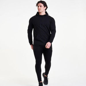 All Season Professional Training Hooded Printed Tracksuit Durable Eco-Friendly Fabric <b>Jacket</b> Pants for Travel <b>Workouts</b> Casual - Product Image 1