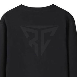 Sudadera de Invierno para Hombre con Pedrería, Talla Grande, 100% Algodón, Felpa, Alta Calidad, Secado Rápido y Transpirable, Informal - Product Image 6