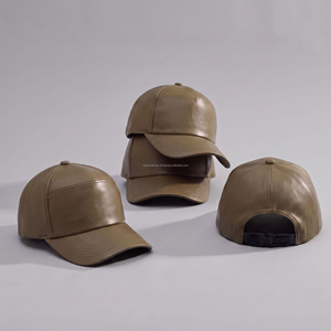 Leather Baseball Cap Custom Vietnam ODM Manufacturer - Product Image 1
