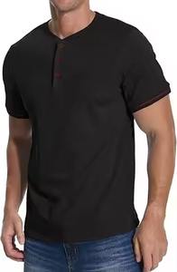 Conjunto de 2 Piezas de Shorts para Hombre, Fabricante, 100% Algodón, Felpa Técnica, Camiseta de Manga Corta con Hombros Caídos y Shorts con Cordón para Hombre - Product Image 5