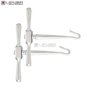 Manijas de sierra de alambre de acero inoxidable quirúrgico Manual de alta calidad, agarre de precisión, construcción duradera, instrumento médico reutilizable - Product Image 4