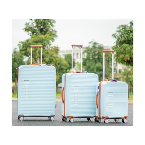 Valise pour enfants de haute couture 887 PP, chariot en aluminium à 4 roues, serrure TSA 360°, taille 20-28'', bagage de voyage unisexe Hung Phat - Product Image 1