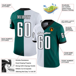 Premium Moisture-Wicking <b>Half</b> <b>Sleeve</b> American Football Jerseys for Teams Custom Logo Breathable Quick-Dry Sportswear - Product Image 3