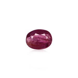 Rubí de 3.98 Quilates, Gema Suelta, Corte Cojín Facetado, Esmeralda con Calidad AA+, Pulido y Tratado Térmicamente, Creado en Laboratorio - Product Image 1