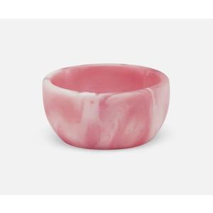 Prix de gros d'usine, bols de service en résine, ensemble de vaisselle, texture unique en marbre blanc tourbillonnant, bols à noix en résine, décoration de table, assiettes - Product Image 3