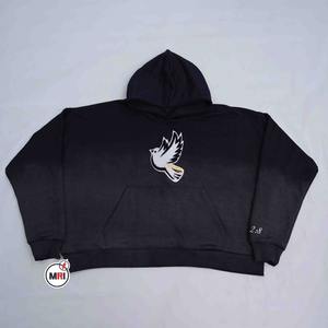 OEM Personnalisé Hommes Lourd 100% Coton Chenille Brodé Surdimensionné Pull à capuche Style Streetwear Poche Kangourou - Product Image 5