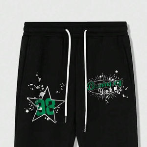 Pantalones Deportivos Personalizados con Logotipo Bordado, Pierna Ancha, Rayas Laterales, Nueva Moda, Alta Calidad, Casuales, de Poliéster/Algodón, para Invierno, para Hombre - Product Image 3