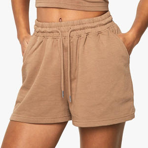 Femme Fitness Solid Color Ladies 2-Piece Shorts Sleeveless Tank Tops and Elastic Waist Short Set Summer Wear Outfits for Women - Product Image 6