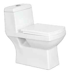 Offre Spéciale toilette monobloc en céramique environnementale avec réservoir articles sanitaires en porcelaine pour hôtels - Product Image 1