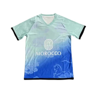 Maroc Camiseta Futbol Vintage Maillot de Football Réversible Respirant Séchage Rapide pour Adultes Unisexe