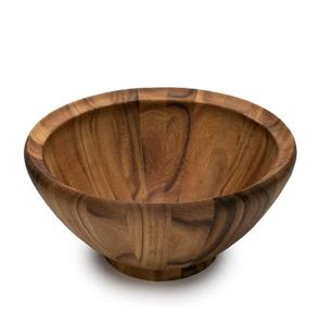 เครื่องใช้บนโต๊ะอาหารดีไซน์ทำมือสำหรับร้านอาหารชามผลไม้สำหรับเสิร์ฟก๋วยเตี๋ยวชามไม้ดีไซน์ไม่เหมือนใคร - Product Image 4